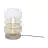 It's about RoMi Lampe De Chevet Verona Verre Brun | Convient pour 1x E27 