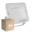 Multipack 8x Ledvance Projecteur LED Compact Blanc 50W 4500lm 100D - 830 Blanc Chaud | IP65 - Symétrique 
