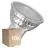 Multipack 10x Ledvance LED Réflecteur GU10 PAR16 6.1W 575lm 60d - 827 Blanc Très Chaud | Équivalent 80W