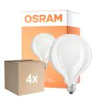 Multipack 4x Osram Classic LED E27 Globe Filament Dépolie 17W 2452lm - 840 Blanc Froid | Équivalent 150W