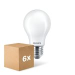 Voordeelpak 6x Philips Corepro LED Lamp E27 Peer Mat 8.5W 1055lm - 830 Warm Wit | Vervangt 75W