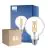 Multipack 6x Philips MASTER Value LED Globe E27 93mm Filament Helder 5.9W 806lm - 922-927 Zeer Warm Wit | Beste Kleurweergave - Dimbaar - Vervangt 60W