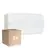 Multipack 5x Philips LED Beveiliging Ledinaire WL055V Wit 6W 600lm - 830 Warm Wit | 374x150mm - IP65 - Bewegingssensor