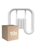 Voordeelpak 10x Ledvance DULUX-SQ LED 13W - 830 Warm Wit | 2-Pin - Vervangt 28W